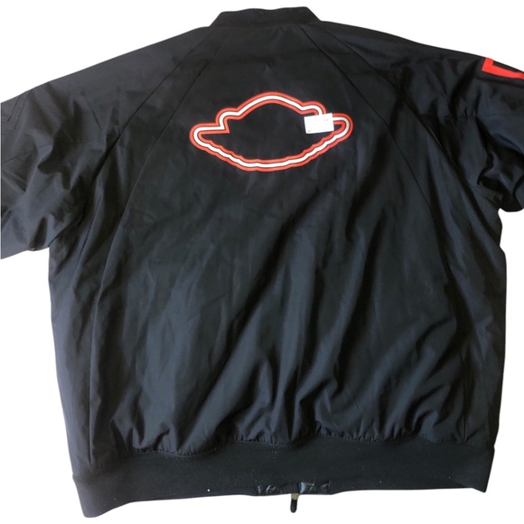 Air Jordan Stand Collar long Sleeve Bomber Jacket Size 3XL - Picture 7 of 11